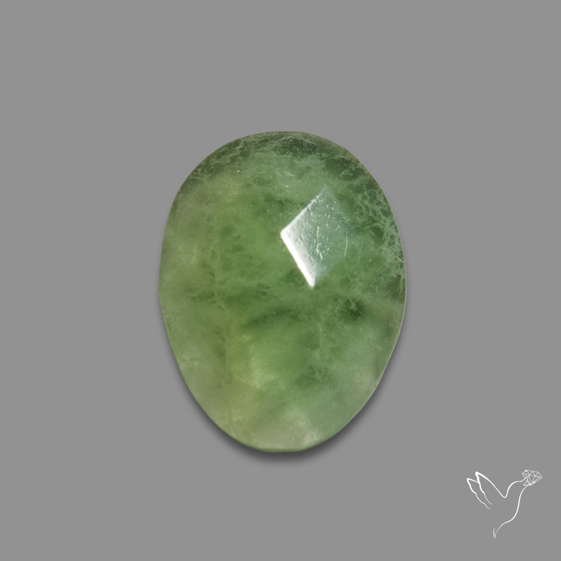 Checkerboard Cut Green Fluorite