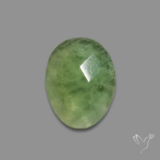 Checkerboard Cut Green Fluorite