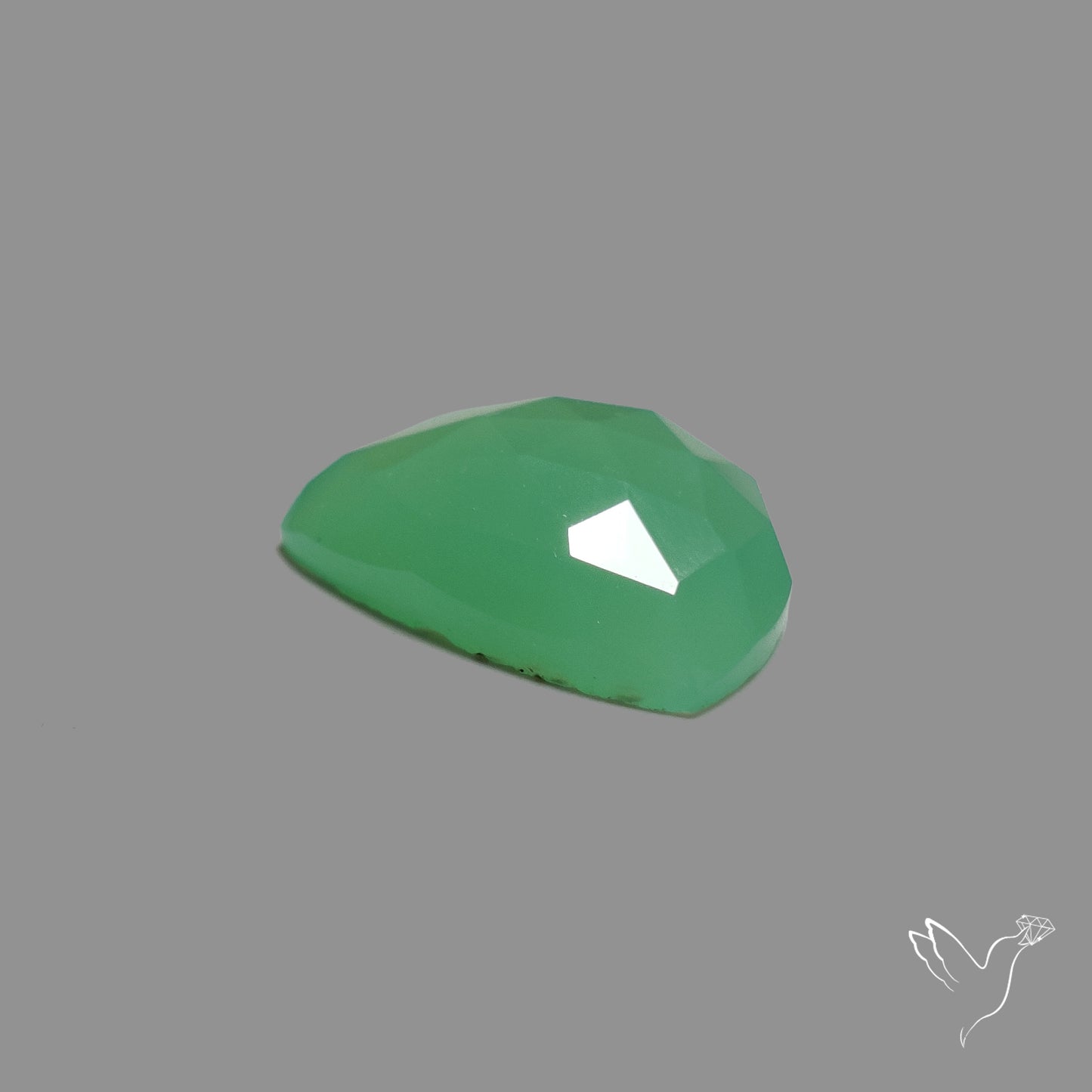 Rose Cut Gemmy Chrysoprase