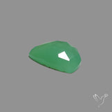 Rose Cut Gemmy Chrysoprase