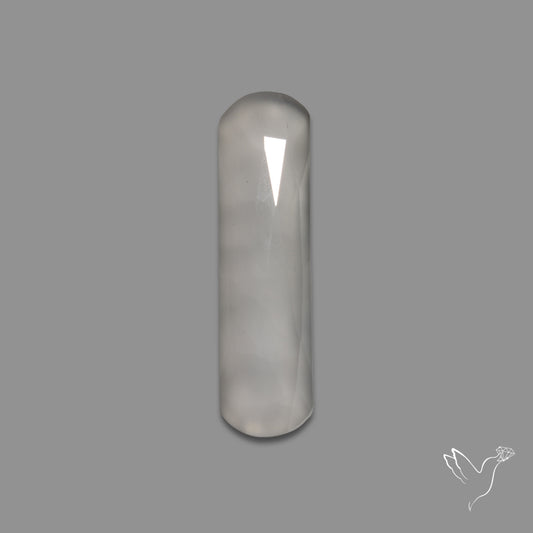 Rose Cut Namibian Blue Chalcedony
