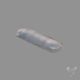 Rose Cut Namibian Blue Chalcedony