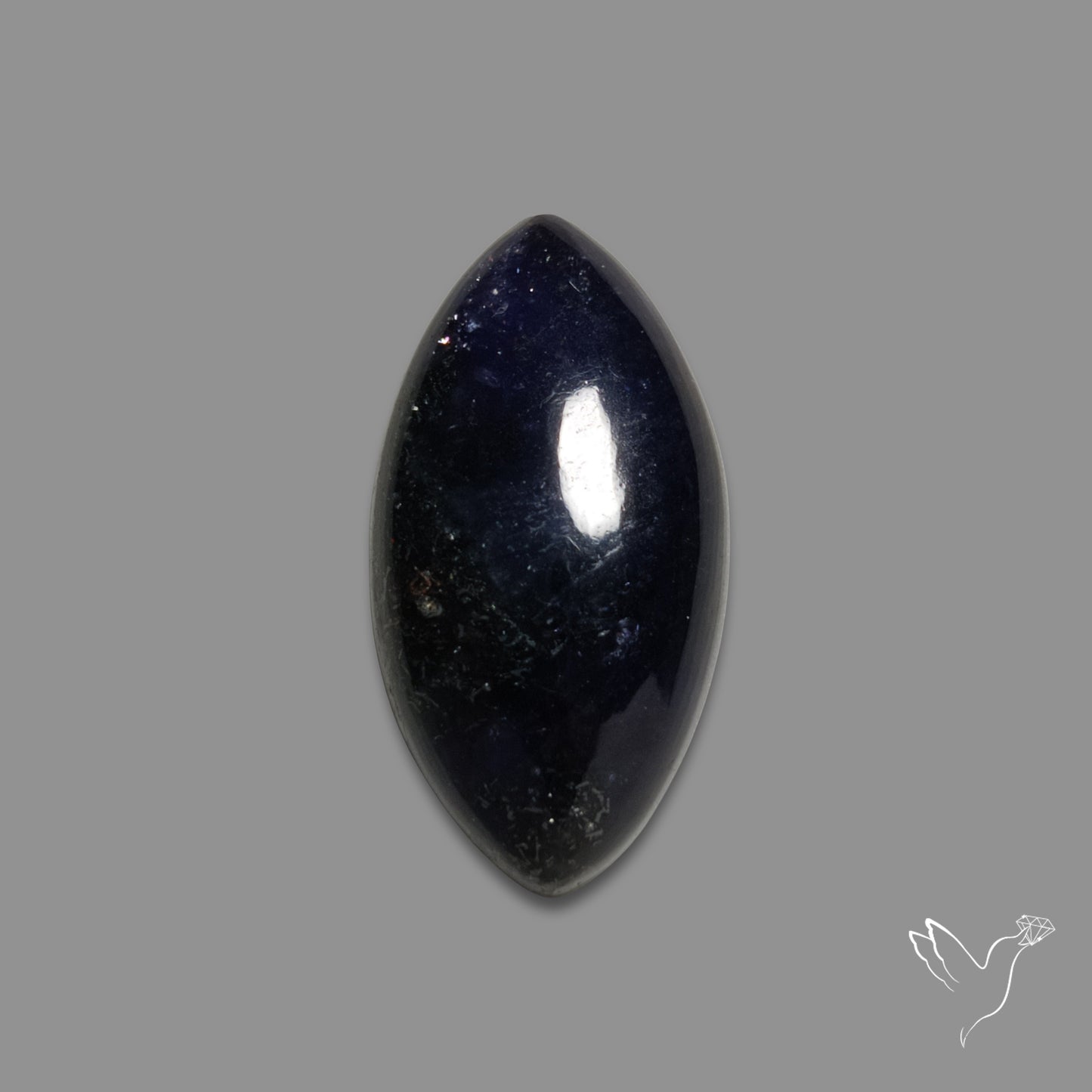 Bloodshot Iolite Sunstone Cabochon