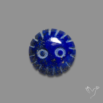 Lapis Lazuli Soot Sprite Carving