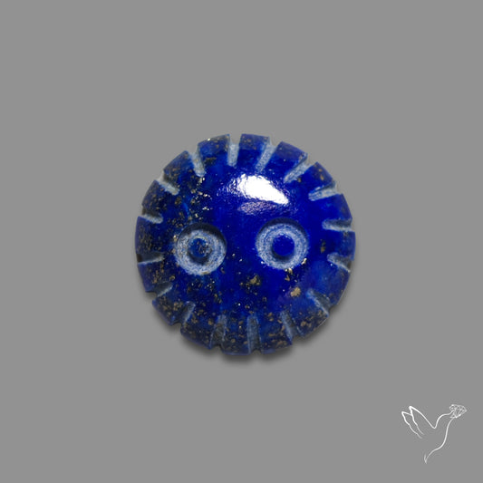 Lapis Lazuli Soot Sprite Carving