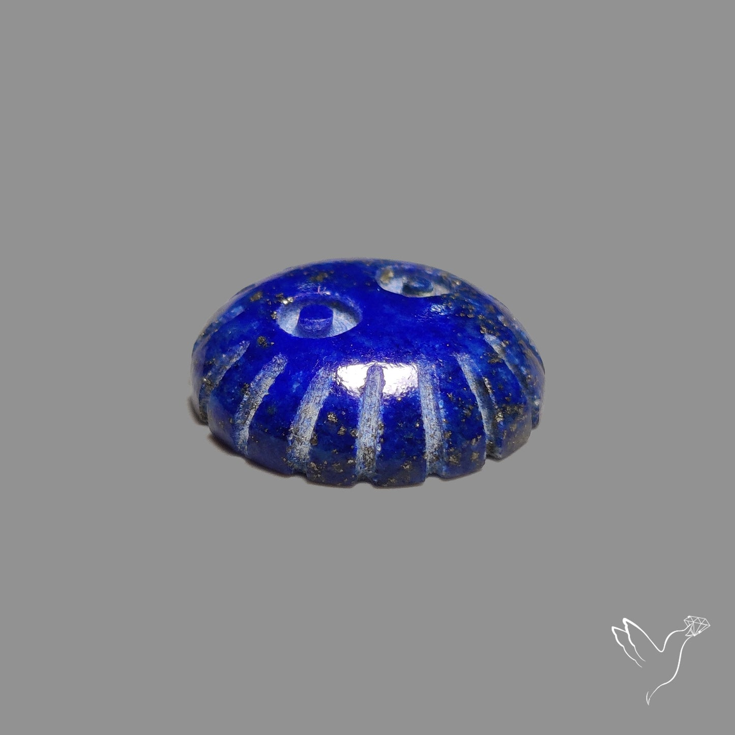 Lapis Lazuli Soot Sprite Carving