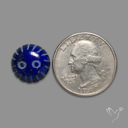 Lapis Lazuli Soot Sprite Carving