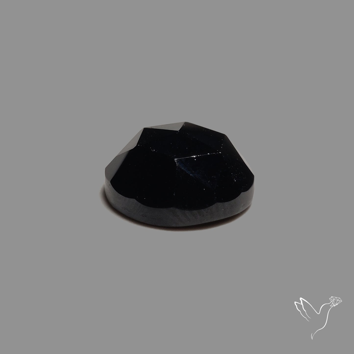 Rose Cut Black Spinel