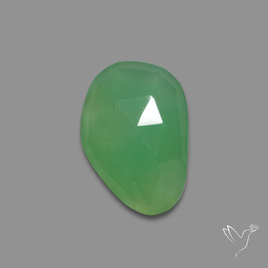 Rose Cut Gemmy Chrysoprase