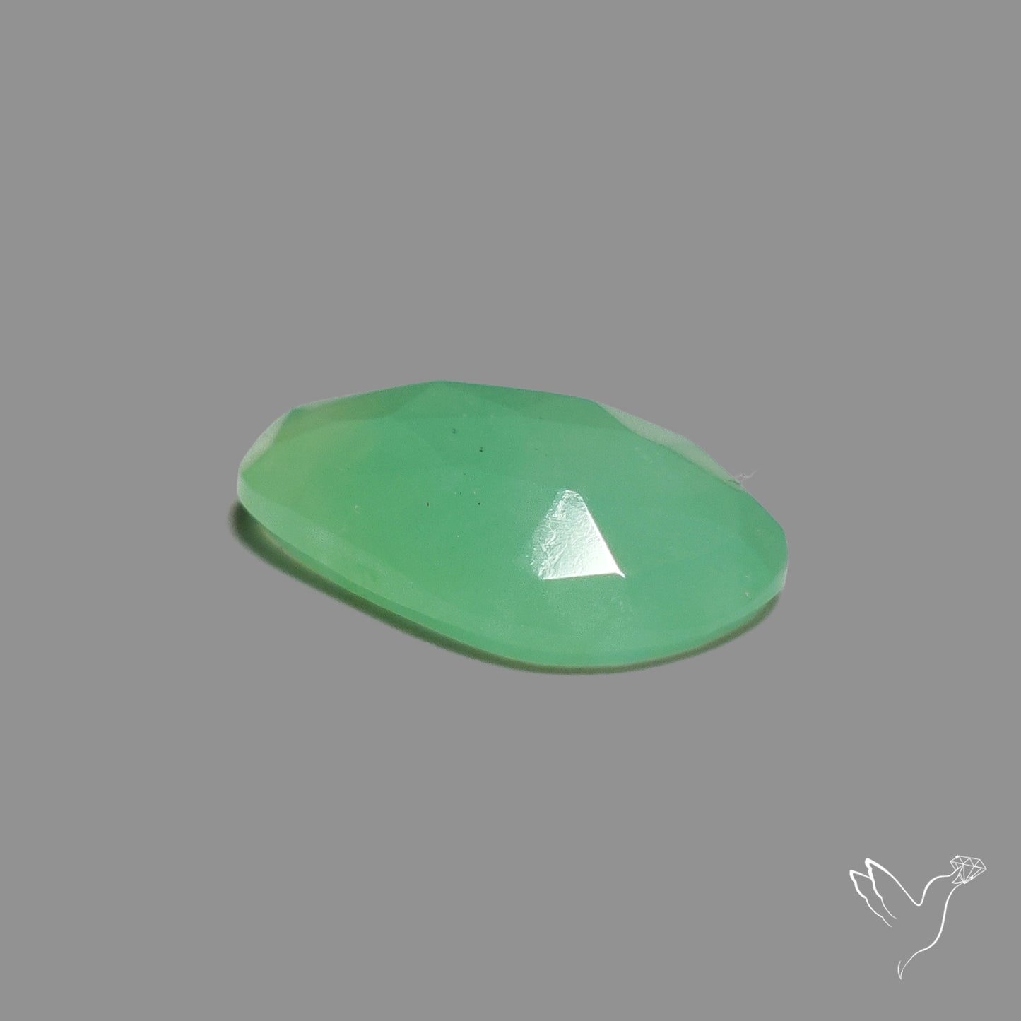 Rose Cut Gemmy Chrysoprase
