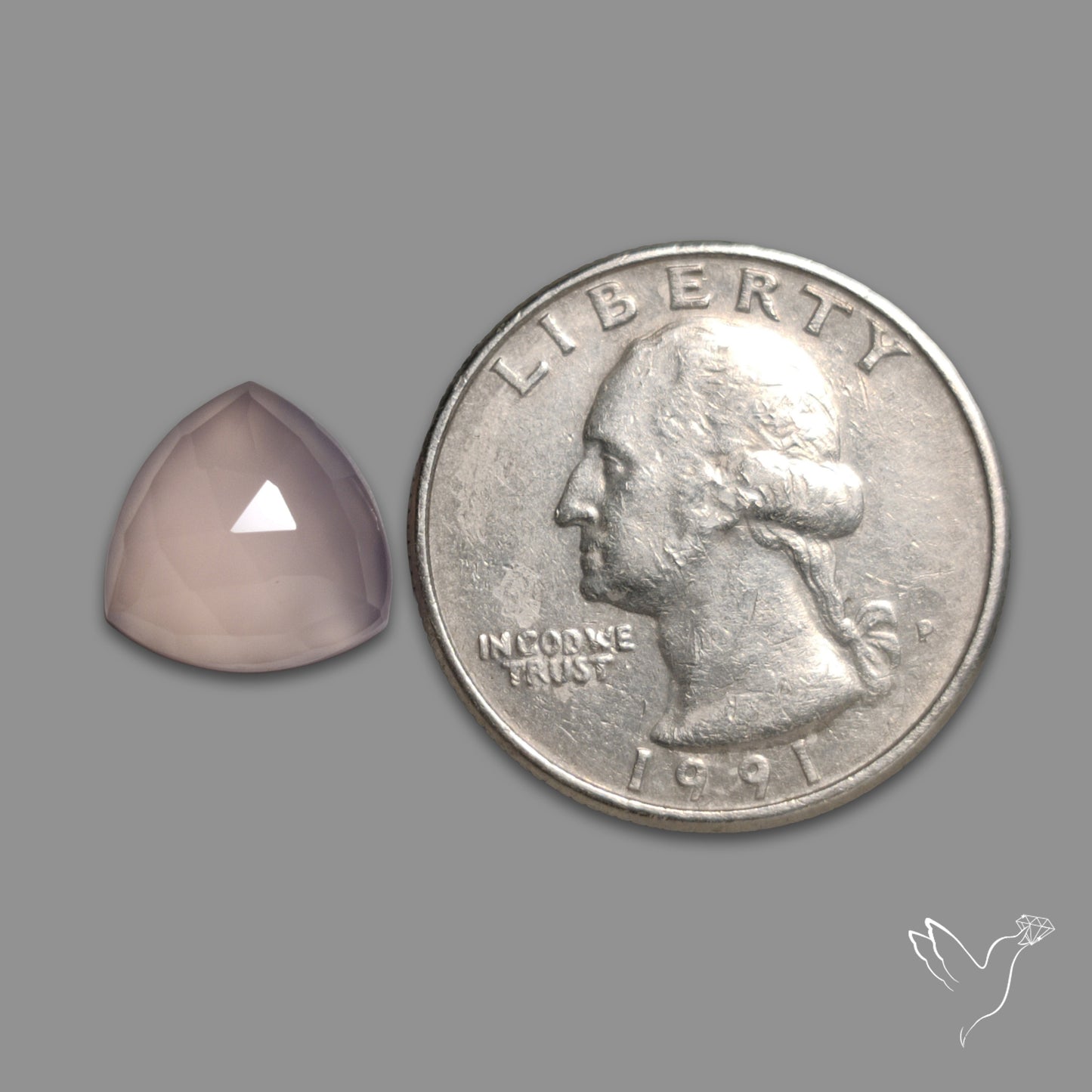 Rose Cut Rose Quartz