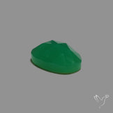Rose Cut Chrome Chalcedony