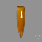 Rose Cut Carnelian Agate Long