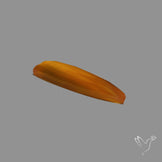 Rose Cut Carnelian Agate Long