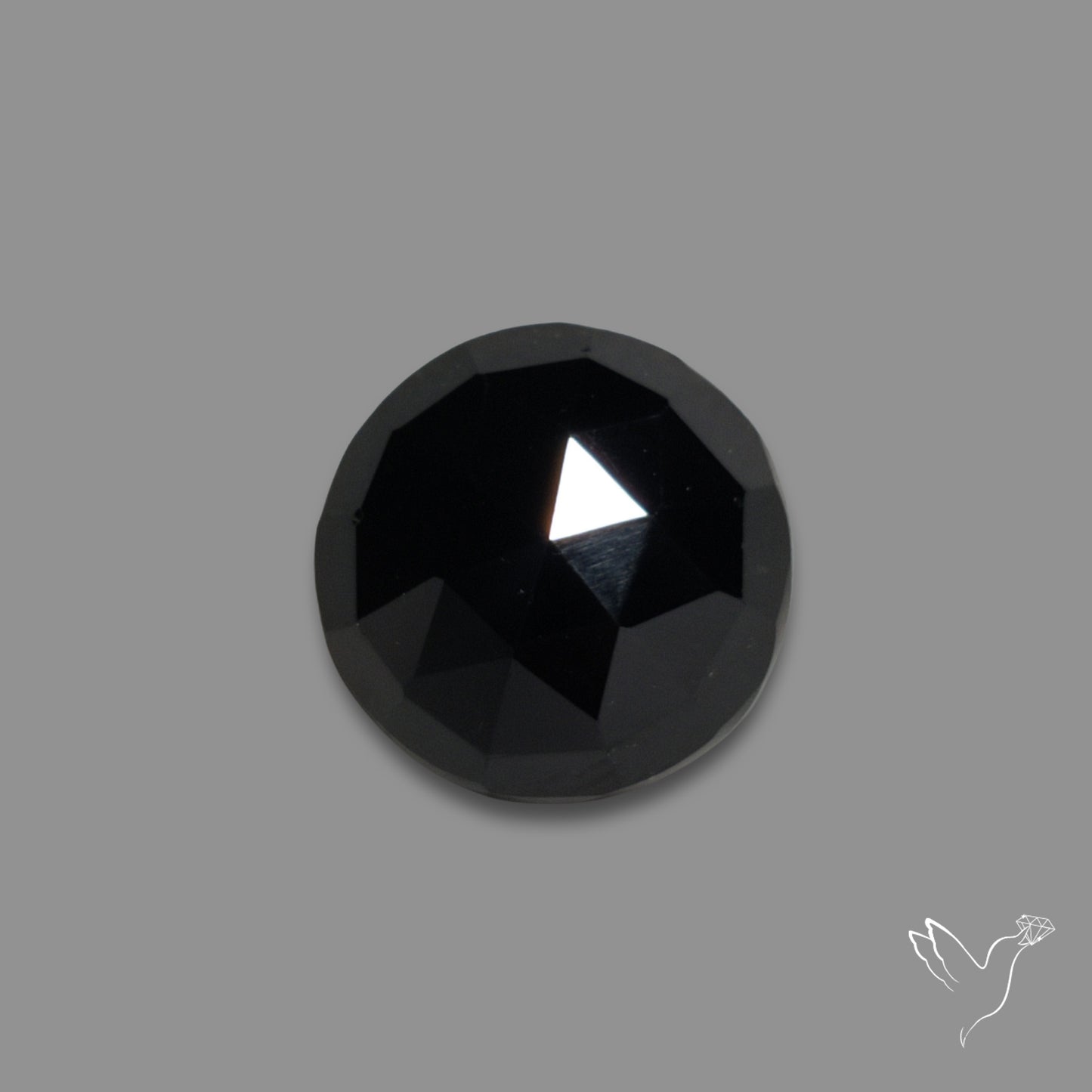 Rose Cut Black Spinel