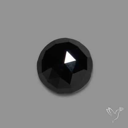 Rose Cut Black Spinel