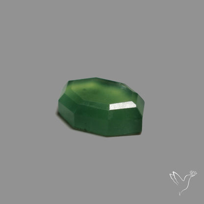 Step Cut Gemmy Serpentine