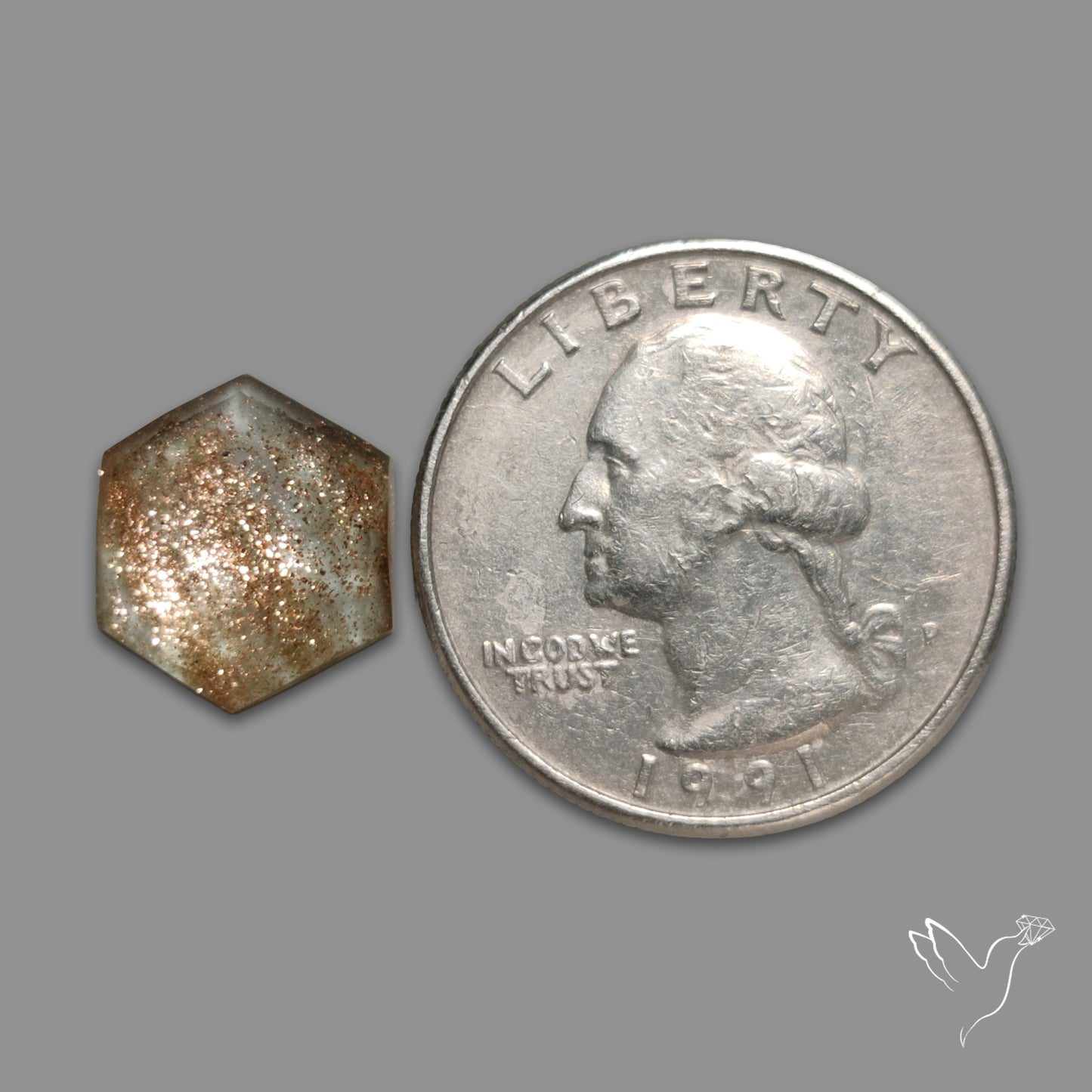 Rose Cut Sunstone