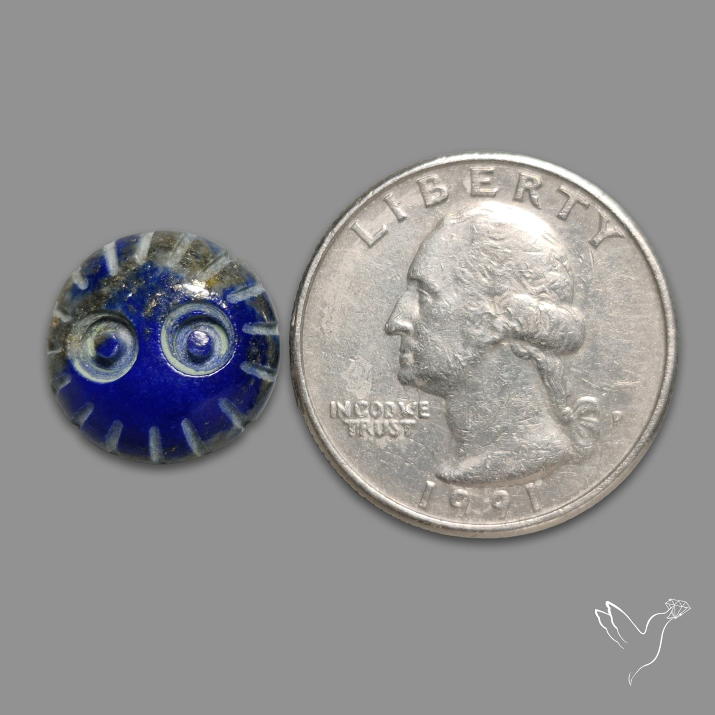 Lapis Lazuli Handcarved Soot Sprite