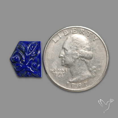 Lapis Lazuli Mughal Carving