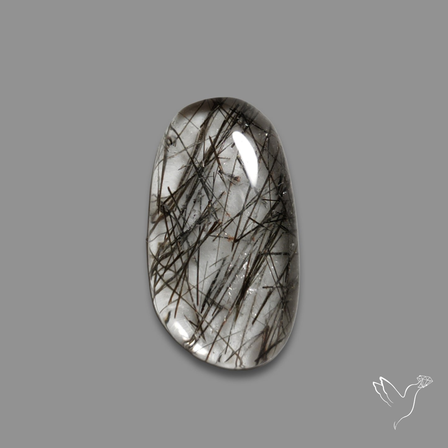 Black Tourmalinated Quartz