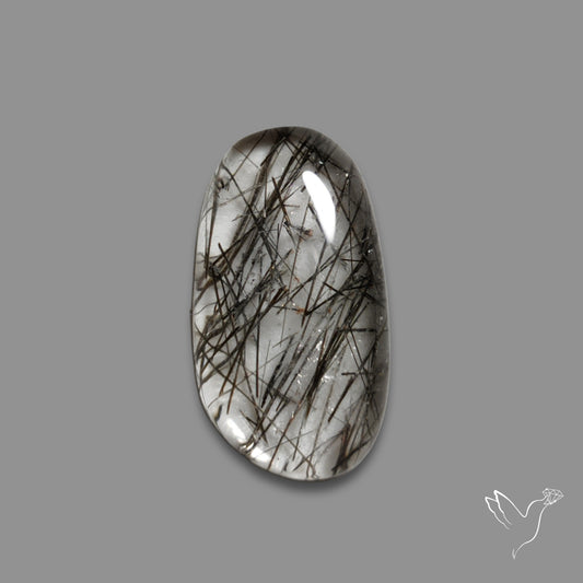 Black Tourmalinated Quartz