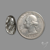 Black Tourmalinated Quartz