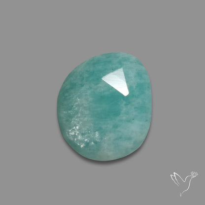 Rose Cut Peruvian Amazonite