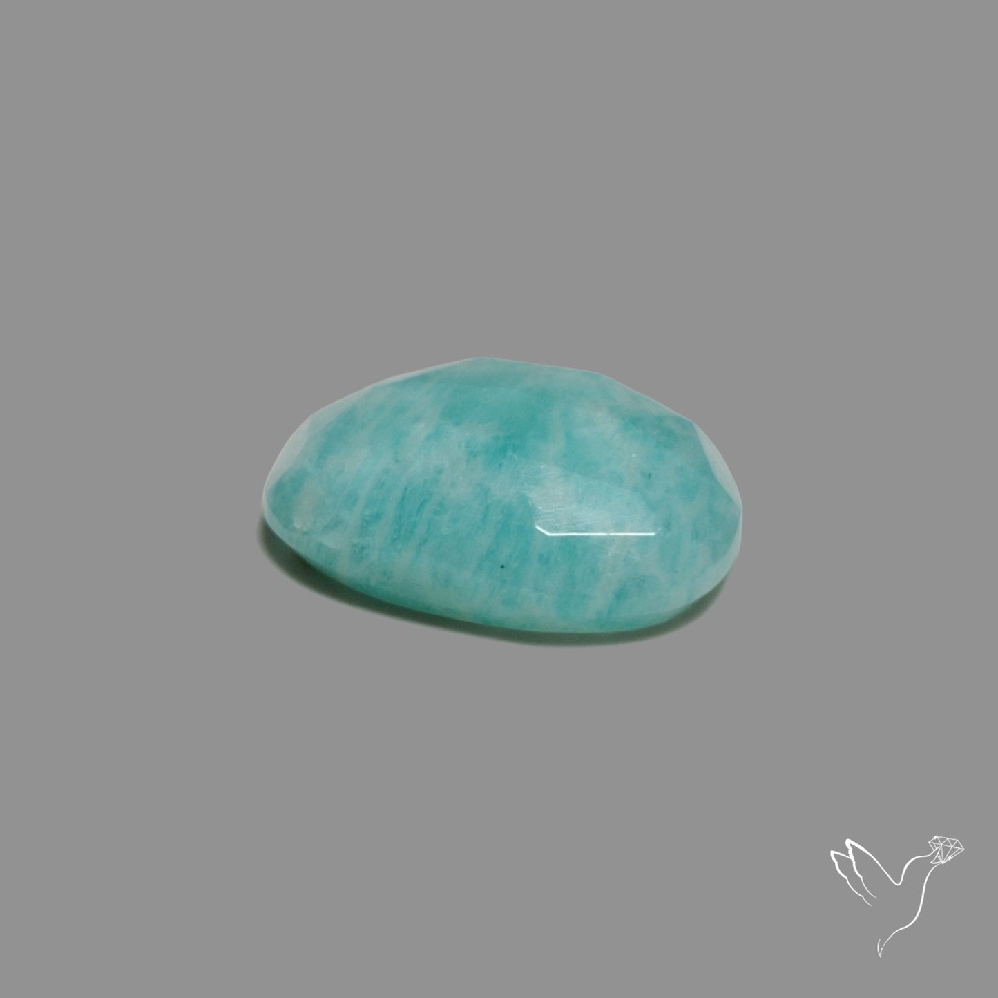 Rose Cut Peruvian Amazonite
