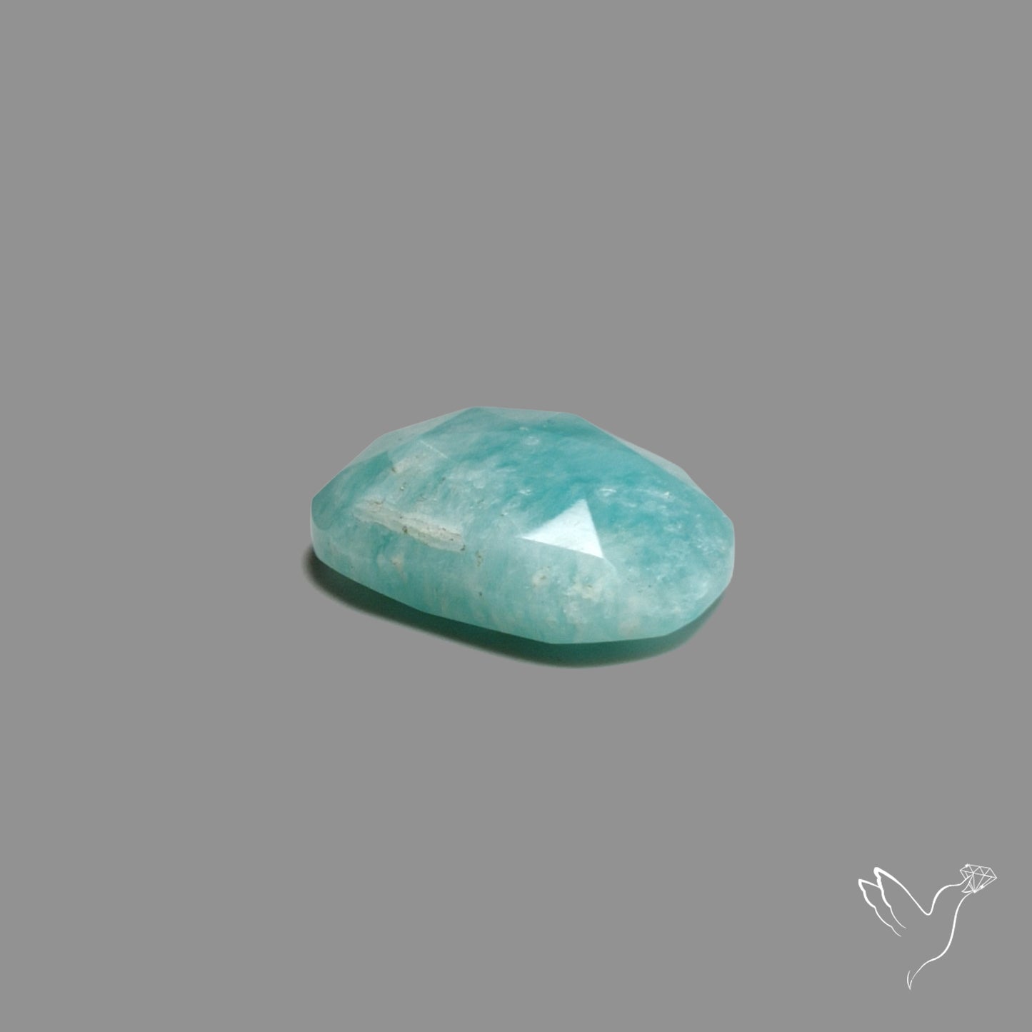 Rose Cut Peruvian Amazonite