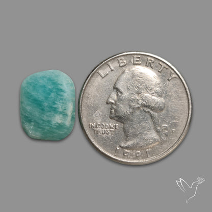 Rose Cut Peruvian Amazonite