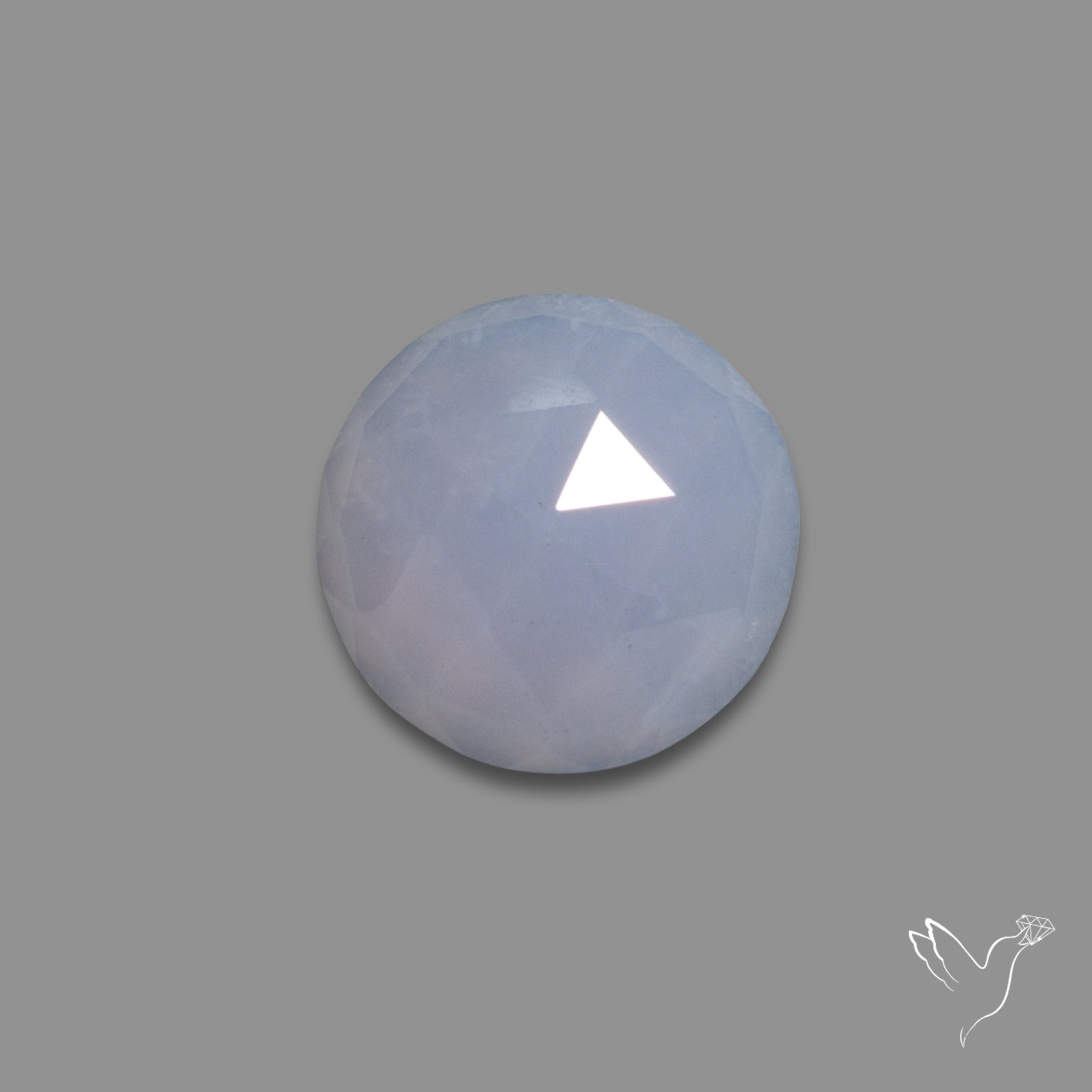 Rose Cut Blue Lace Agate