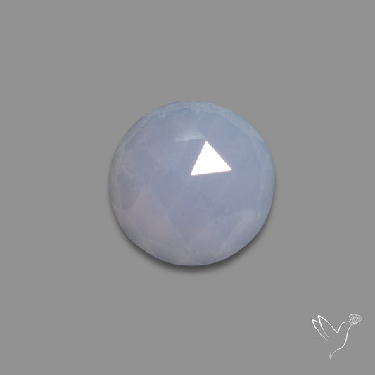 Rose Cut Blue Lace Agate