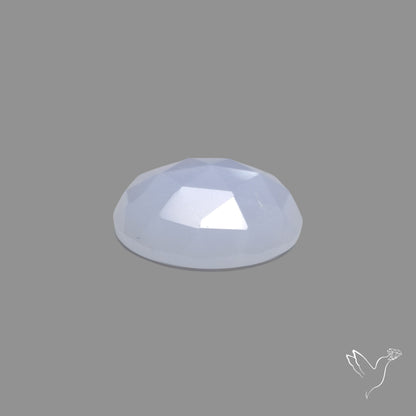 Rose Cut Blue Lace Agate