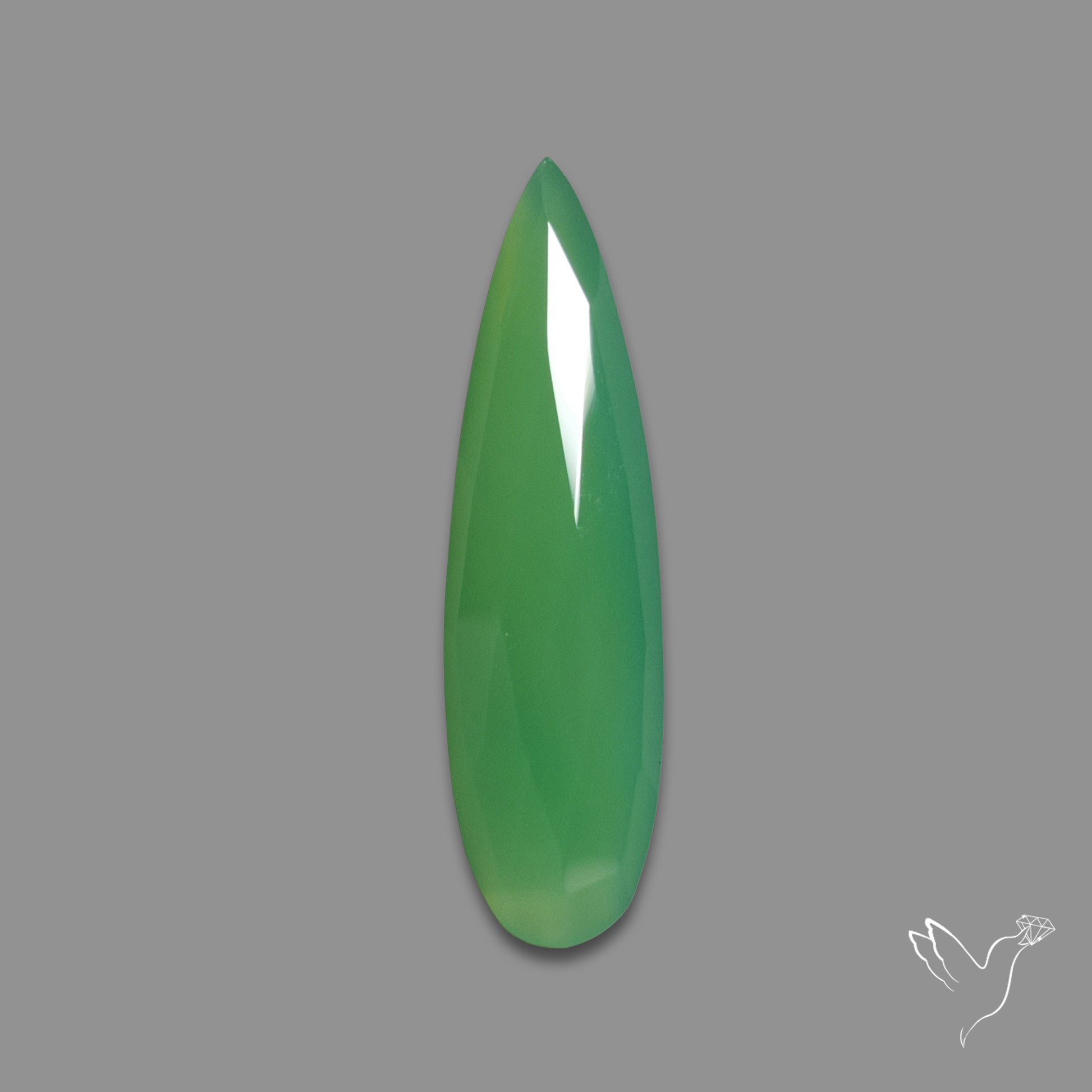 Rose Cut Gemmy Chrysoprase