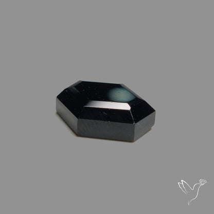 Step Cut Black Spinel