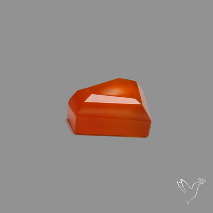 Step Cut Carnelian Agate