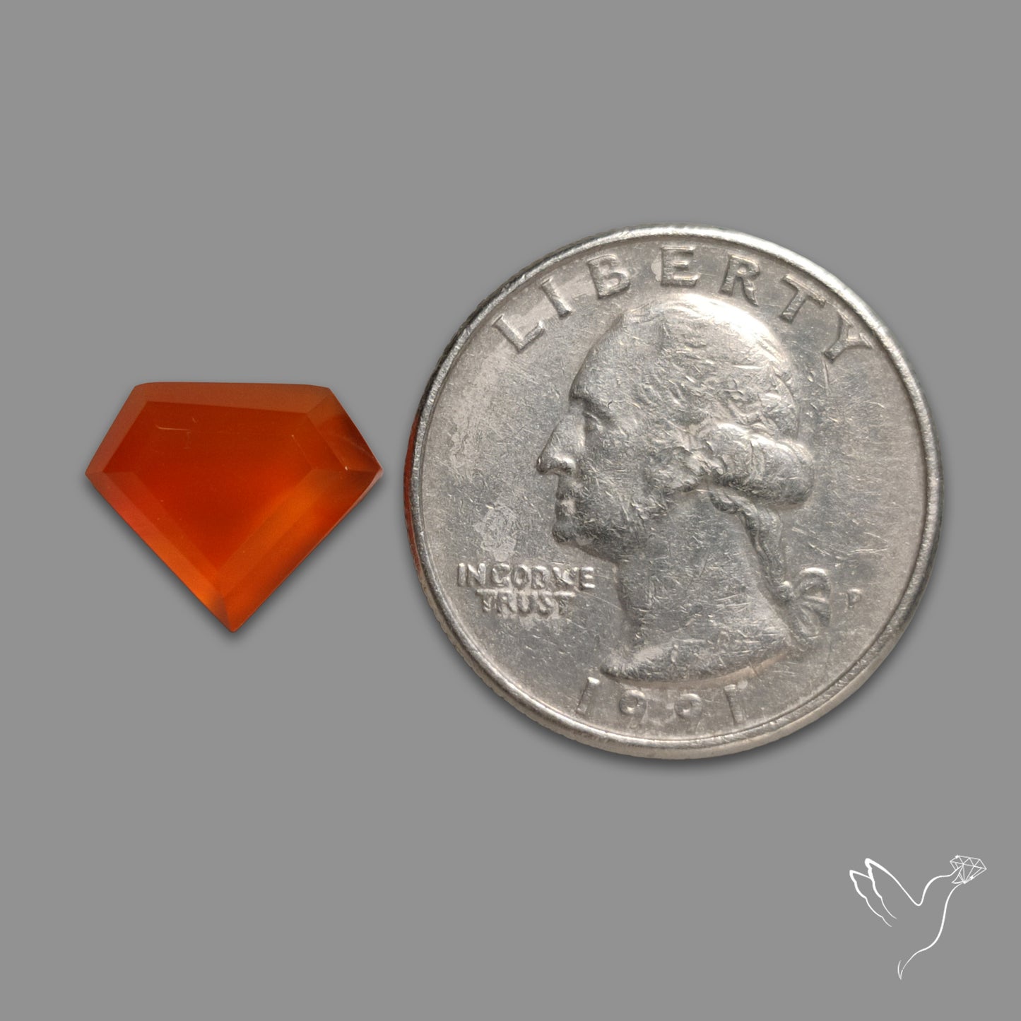 Step Cut Carnelian Agate
