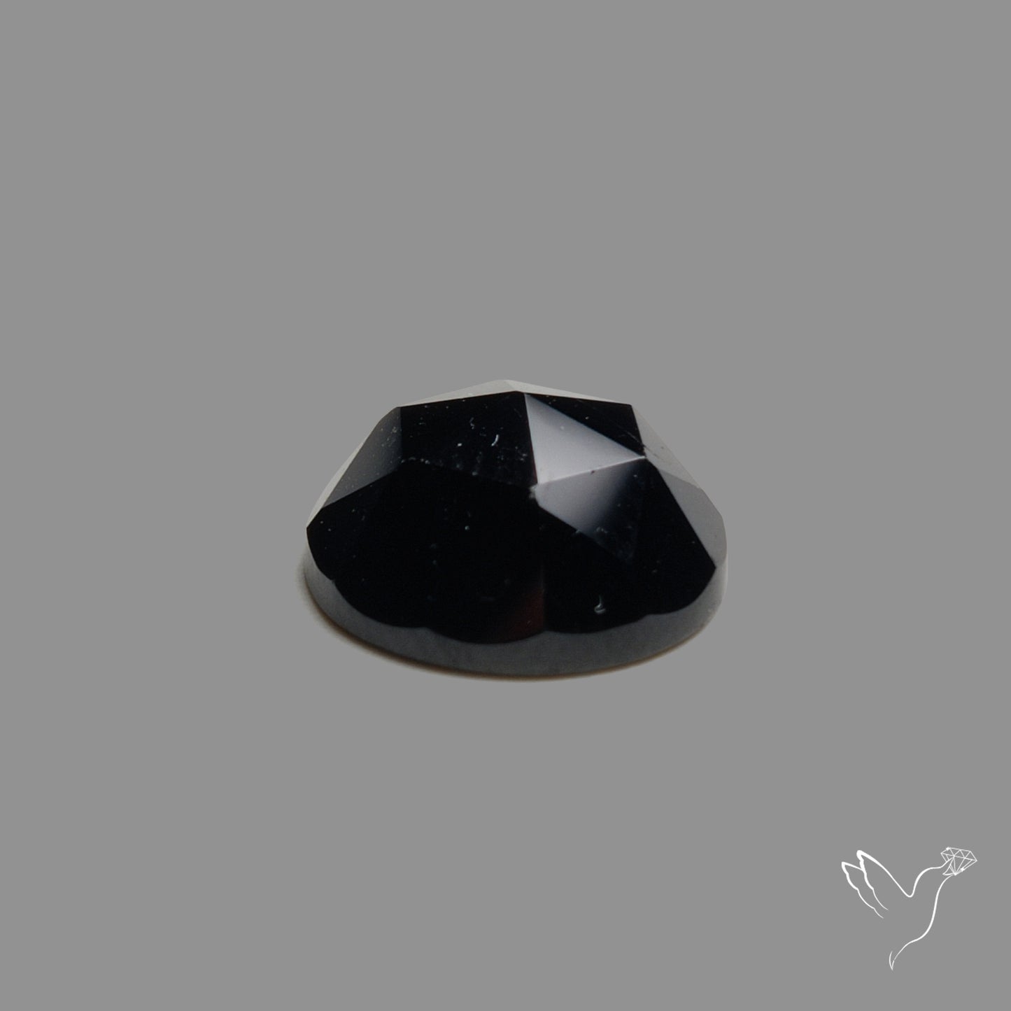 Rose Cut Black Spinel