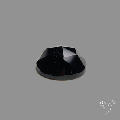 Rose Cut Black Spinel