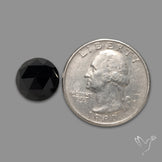 Rose Cut Black Spinel