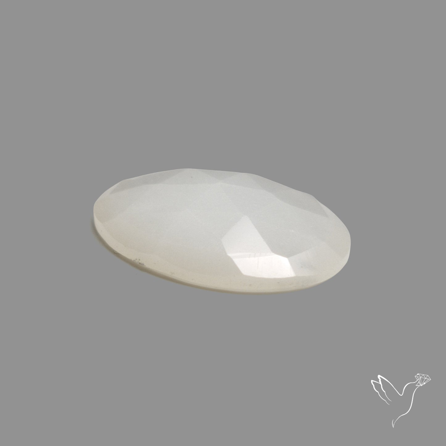 Rose Cut White Moonstone