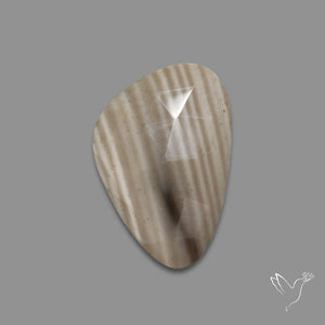 Rose Cut Flint Stone