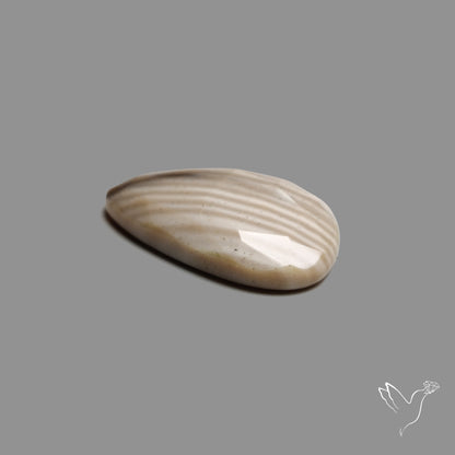 Rose Cut Flint Stone