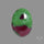 Rose Cut Ruby In Zoisite