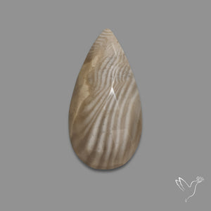 Rose Cut Flint Stone