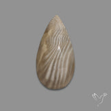 Rose Cut Flint Stone