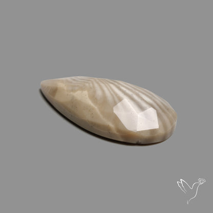 Rose Cut Flint Stone