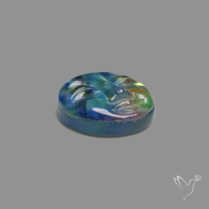 Dichroic Glass Moonface Doublet
