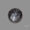 Rose Cut Himalayan Quartz With Silversheen Obsidian Doublet